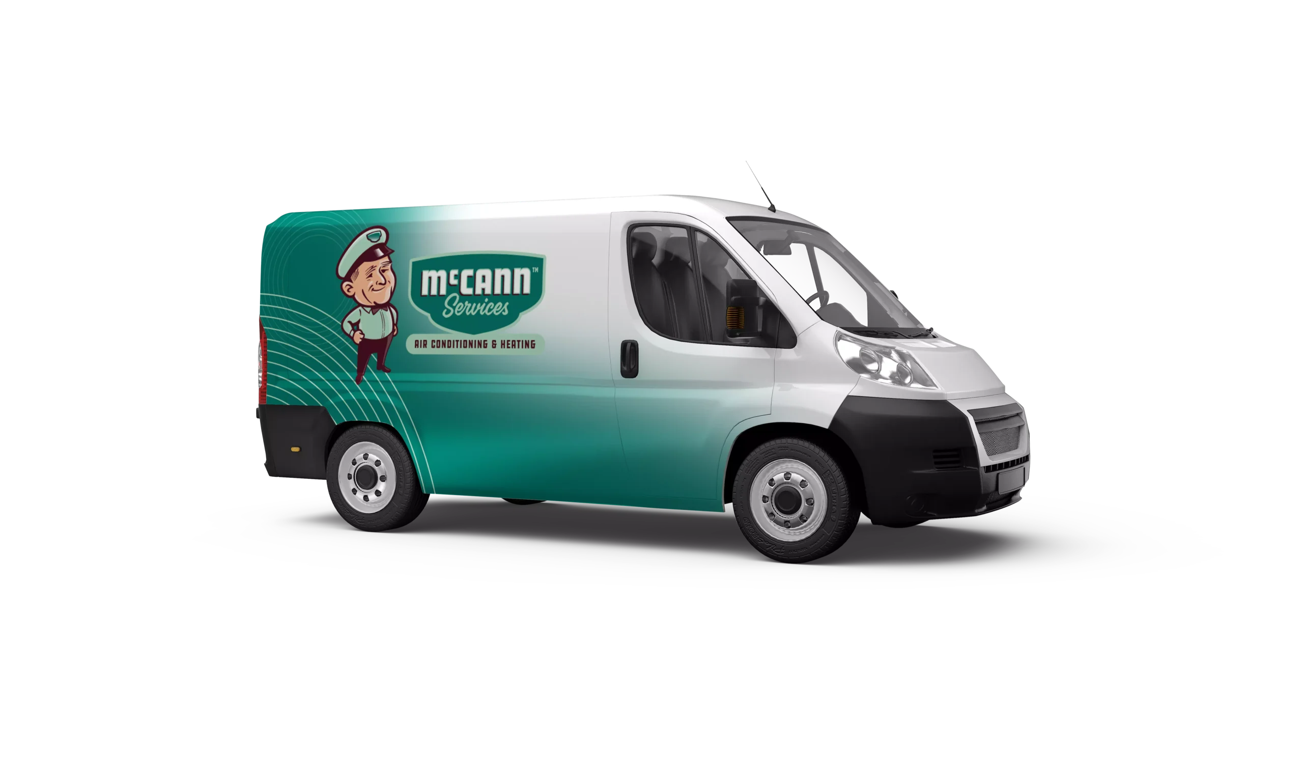 van side view